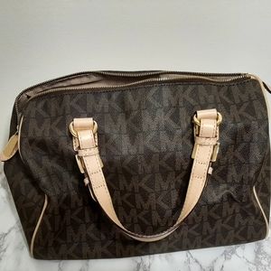 Michael Kors Dark Brown Medium Tote Bag